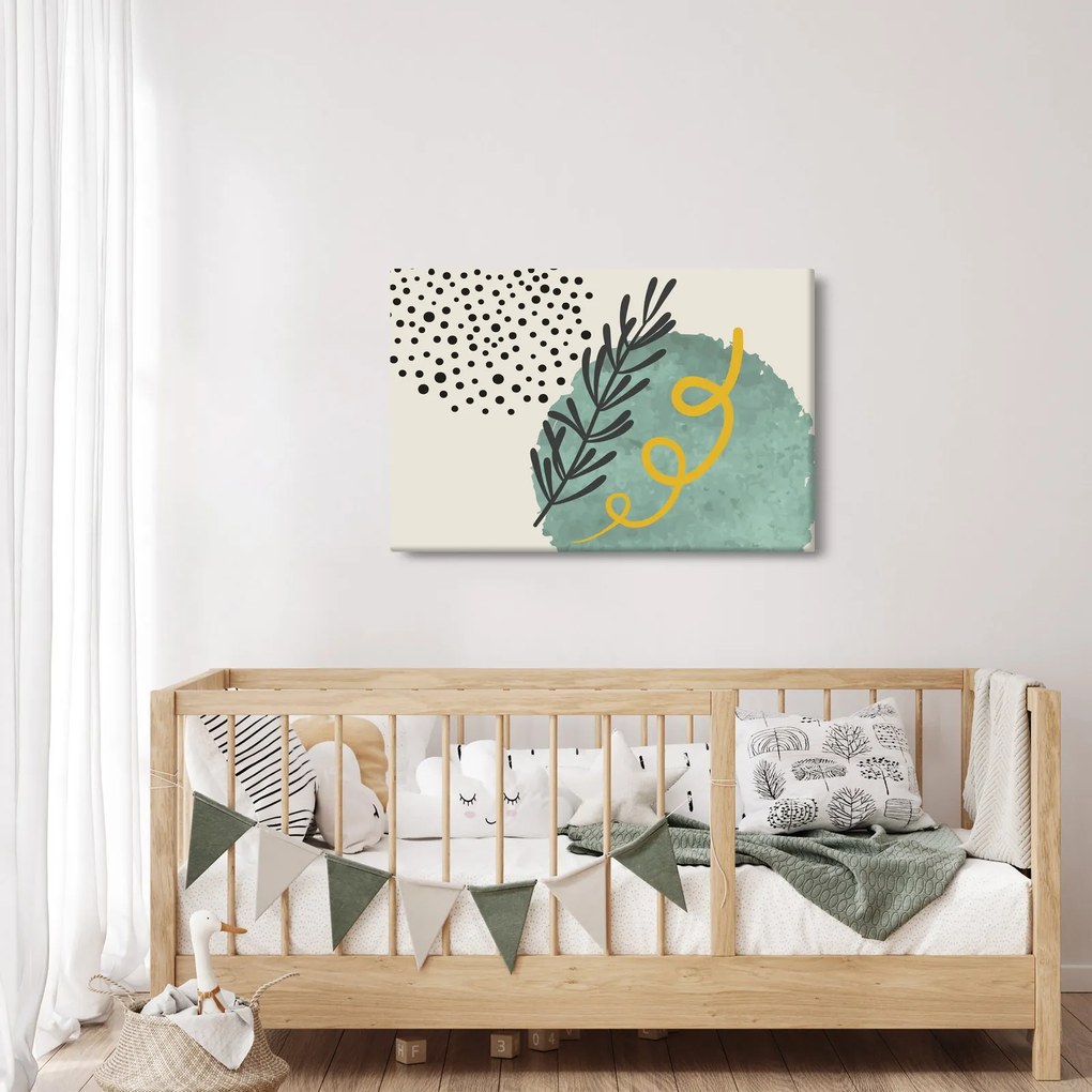 Kép - Absztrakt lapok N⁰1 (90x60 cm)