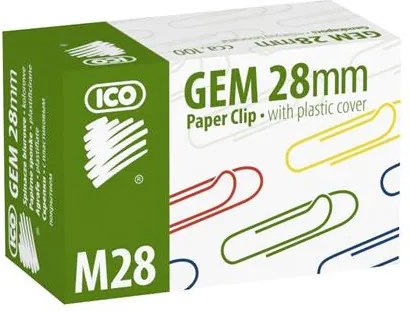 Gemkapocs, 28 mm, ICO, színes (TICGKM28)