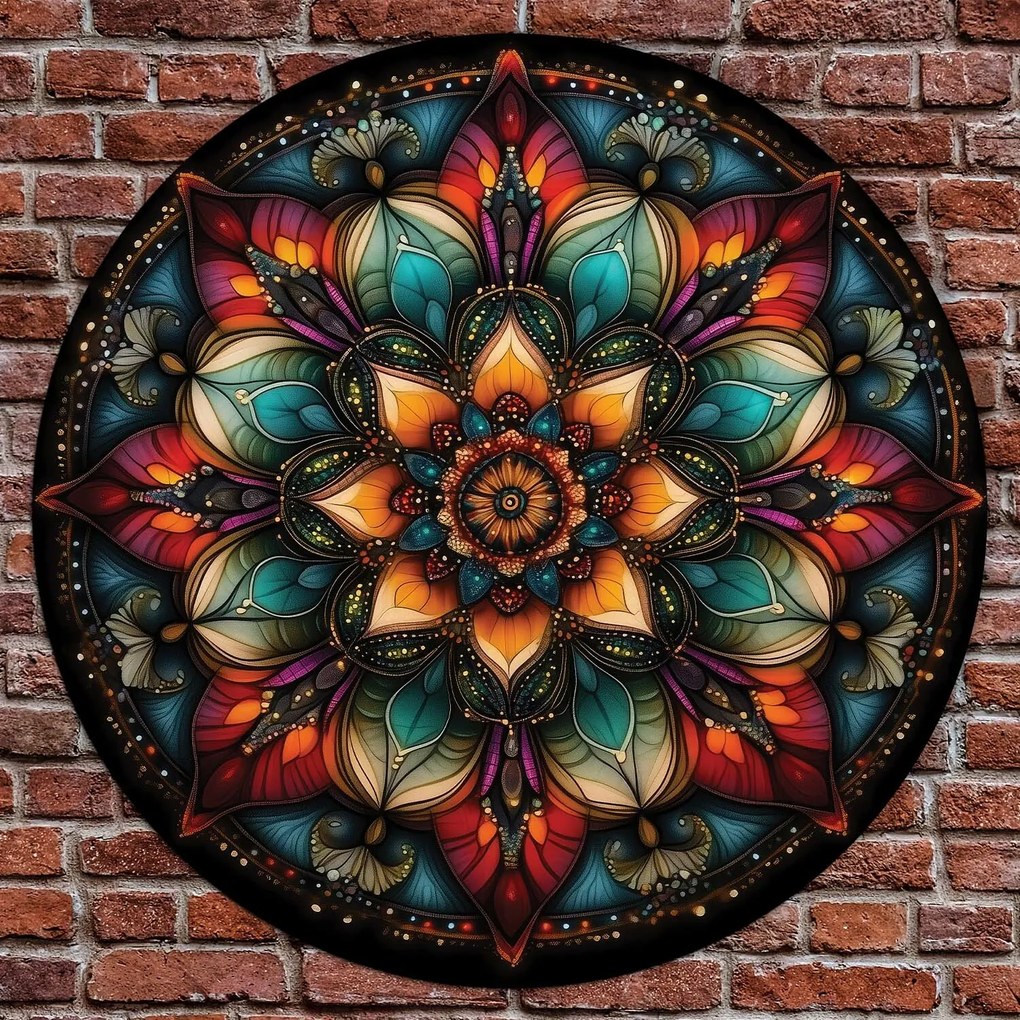 DUBLEZ | Színes kép - Fény Mandala