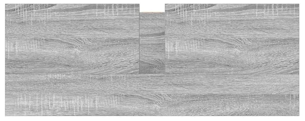 sonoma színű fürdőszobai mosdószekrény fiókokkal 90x34,5x60 cm