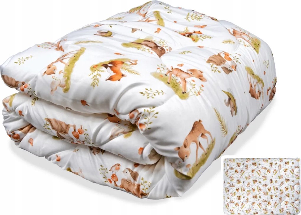 Gyerek Paplan 2 Az 1-BEN 140X200 Meleg Puha Antiallergén Lengyel Termék