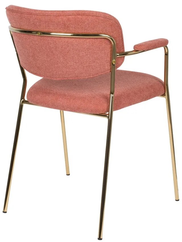 Rózsaszín étkezőszék szett 2 db-os Jolien – White Label