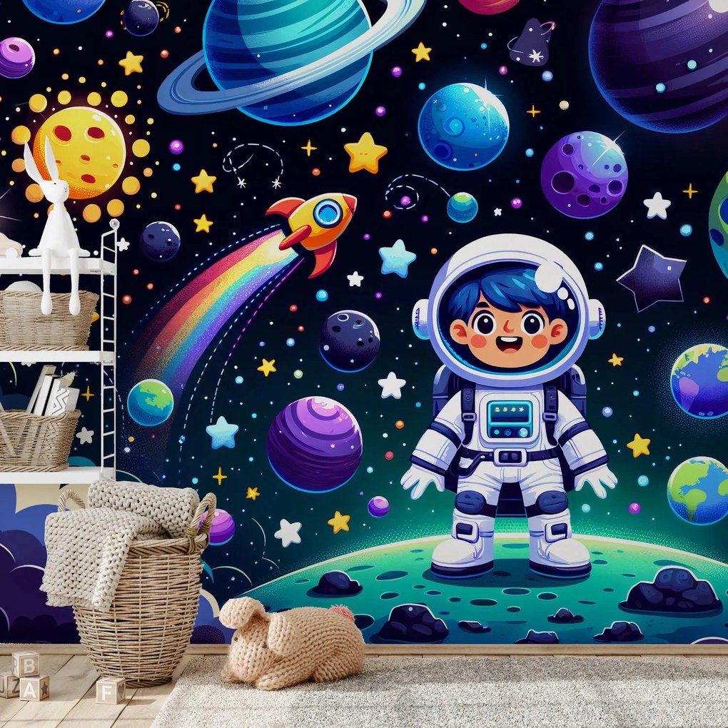 Fotótapéta - Vidám univerzum (147x102 cm)