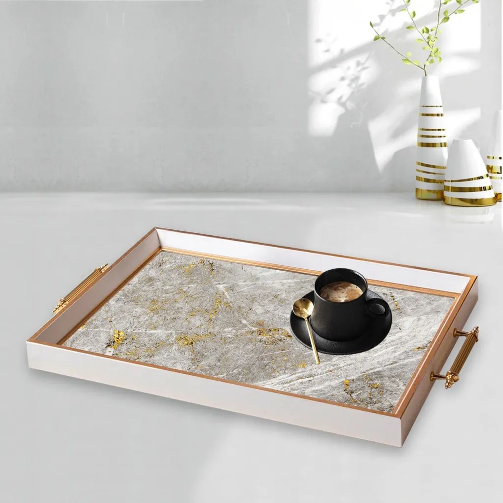 Üveg tálca, 38×24 cm – TPB9917