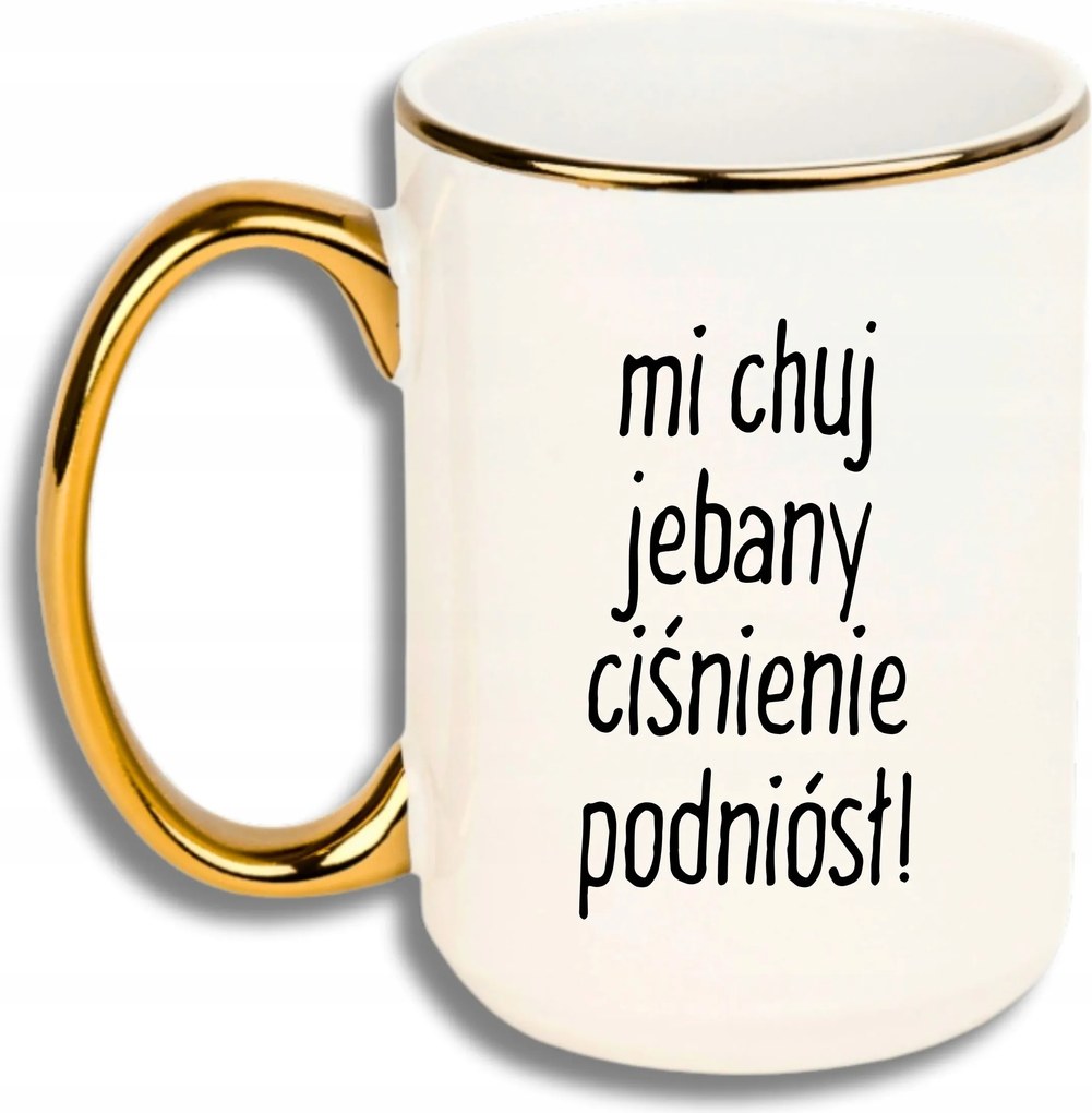 Bögre Nagy Fehér Arany Rant Vicces Ajándék Nekem Nyomás Emelte