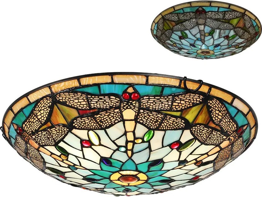 Prezent TIFFANY CEILING 1714 Süllyesztett mennyezeti lámpa 3x40W/E27 IP20
