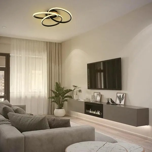 LED Dimmelhető mennyezeti lámpa LED/70W/230V 3000-6500K + távirányítás