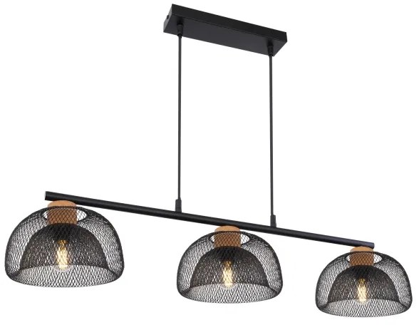 Globo 15393-3 - Csillár zsinóron VITIANO 3xE14/40W/230V