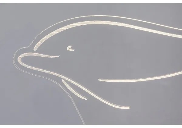 Rabalux 76002 - AKALI LED gyerek asztali lámpa LED/2W/5V 3000K delfin bükk