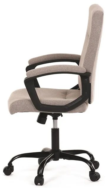 Irodai szék hintamechanikával, barna szövetkárpittal. KA-Y391 CRM2