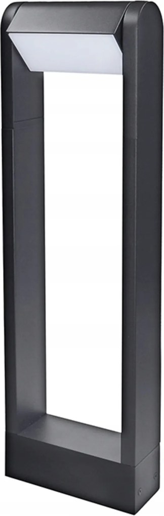 Solight Led kültéri oszlop Crotone 500, 7W, 450lm, 3000K, IP54, fekete