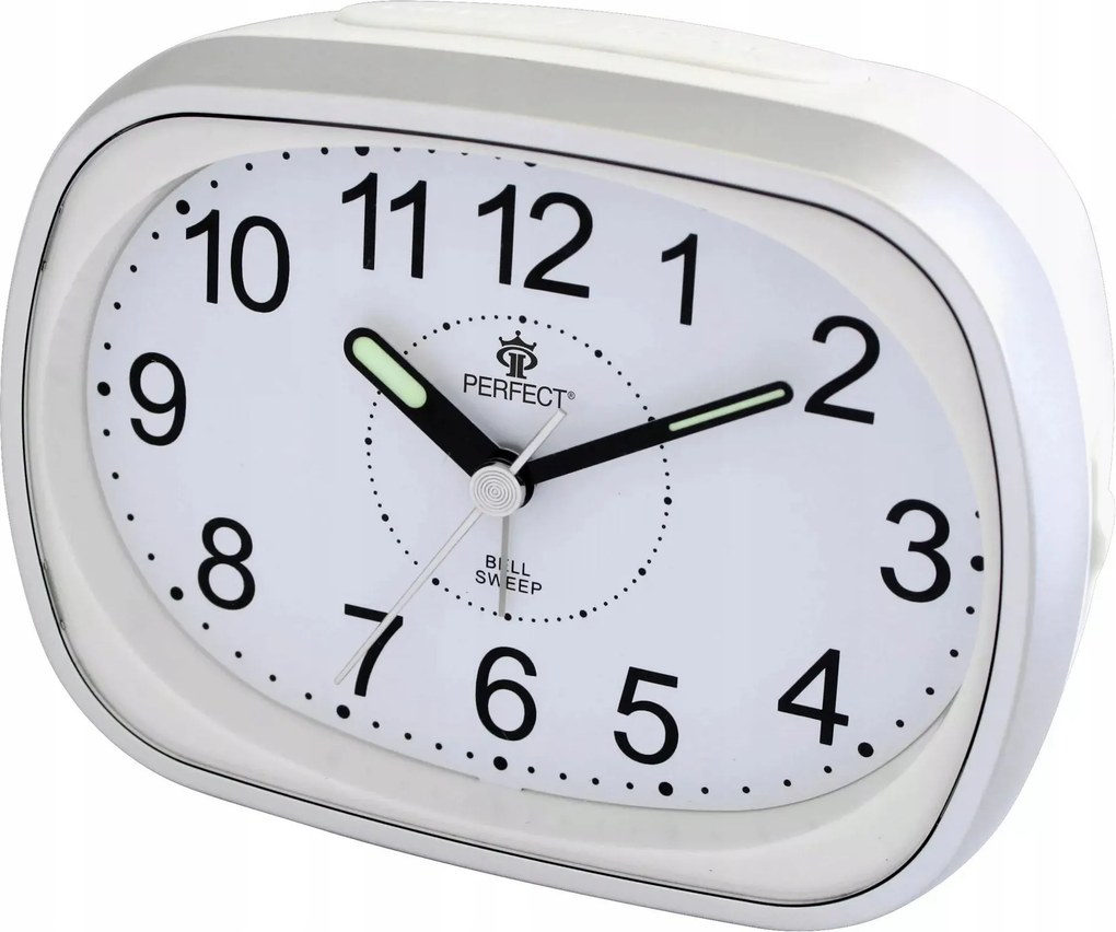 Kvarc Ébresztőóra Perfect 836 Óra Háttérvilágítás Riasztás Gong Áramló Moha