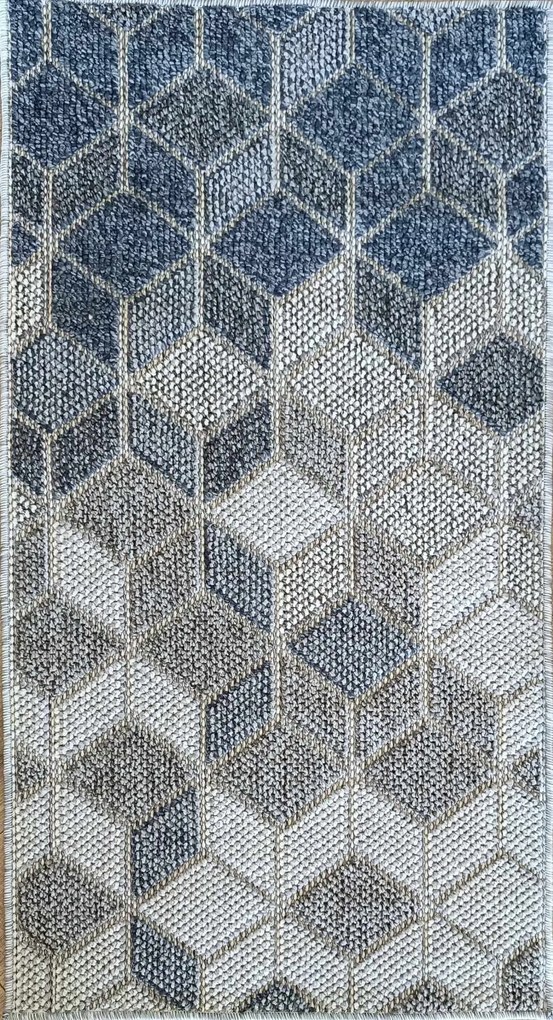 Hurok zsinóros szőnyeg 60x110cm , szürke külső-belső boho stílus