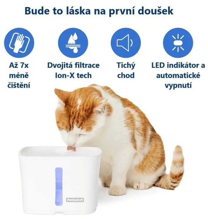 PetSafe® Viva™ 1,8 literes szökőkút