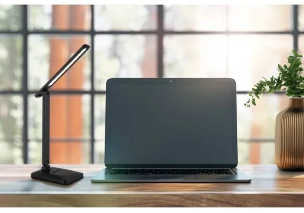 Globo 58481S - LORNA LED asztali lámpa, érintős, 3W, 5V, 1800 mAh, fekete