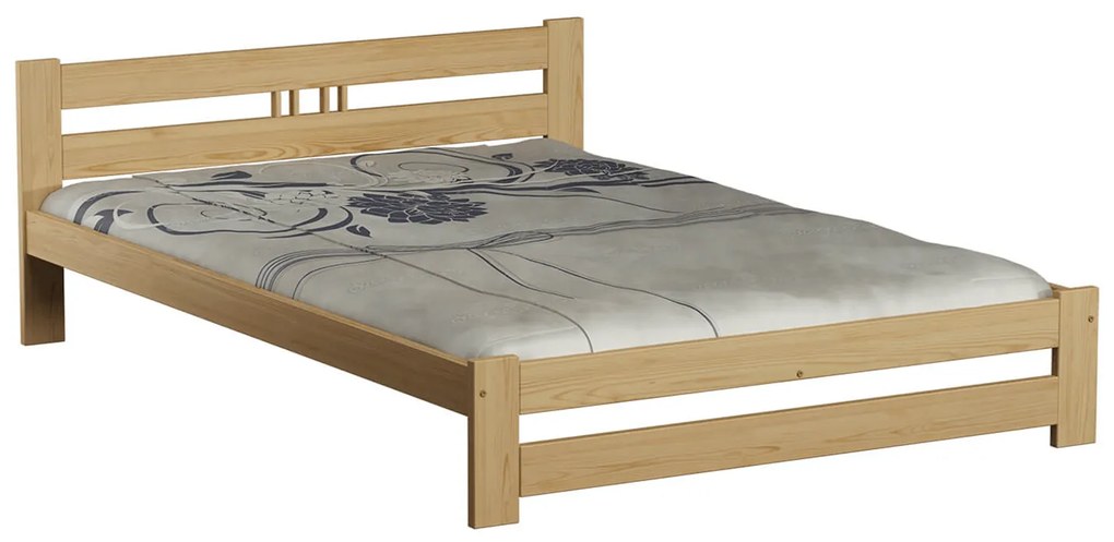 Fa ágy 120x200 LUX VitBed fenyő