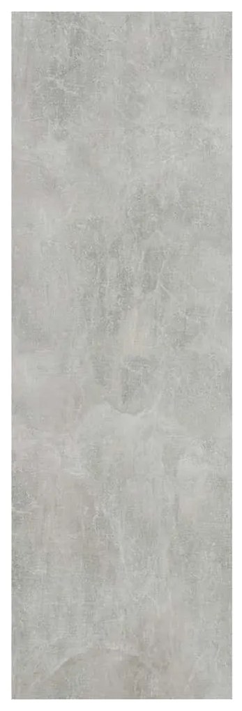 betonszürke szerelt fa könyvespolc 40x24x75 cm