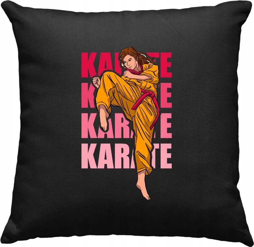 Karate párna Rajongóknak, fekete