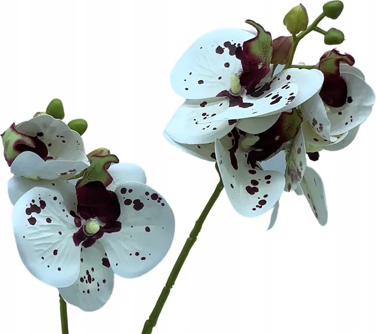 Mesterséges Orchidea 52cm Virág Virágtartó Kora3