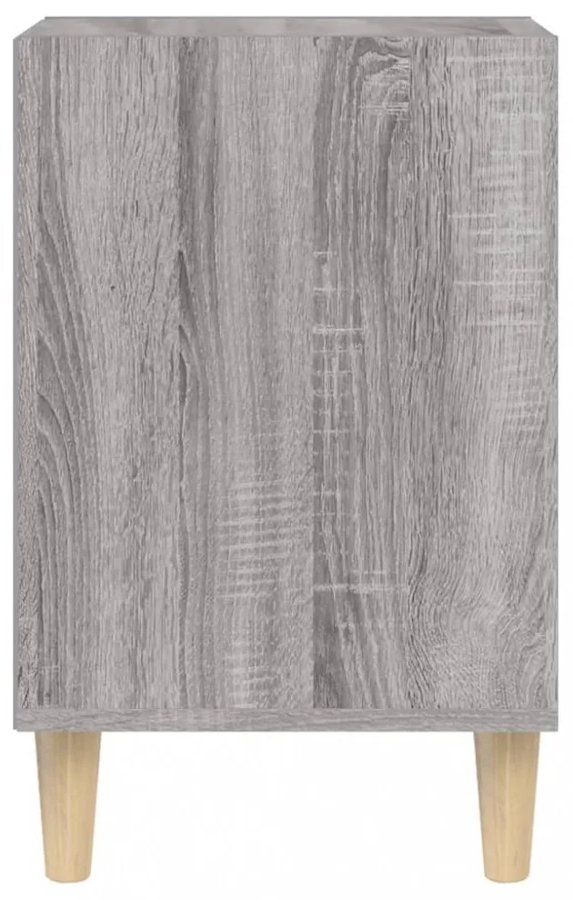 szürke sonoma színű szerelt fa TV-szekrény 100x35x55 cm