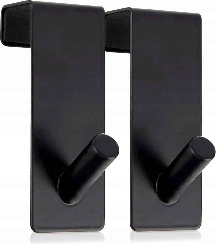 2x Akasztó Ajtó Akasztó Szekrény Kabin Törölköző Konyhai törlőkendő Fürdőszoba