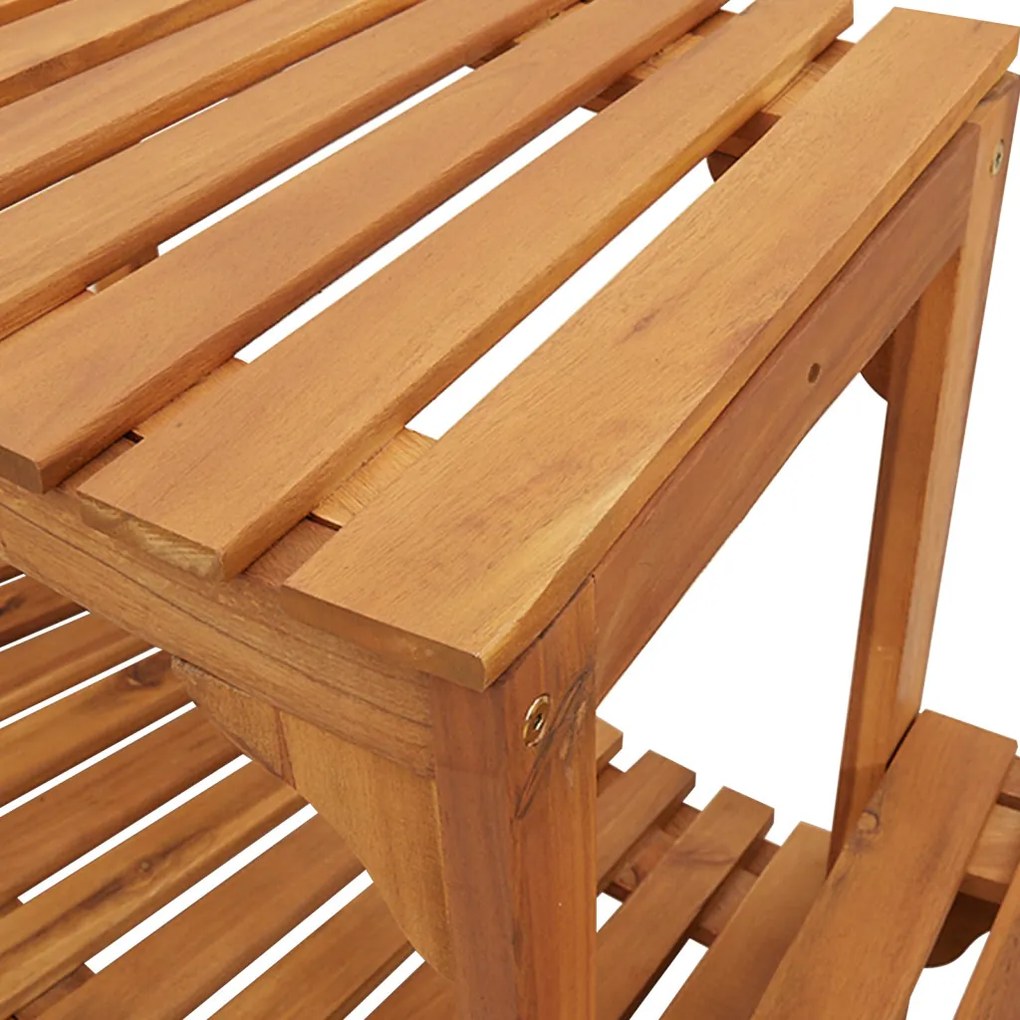 Jakuzzi Környezet Félkör Barna 252 x 112 x 55,5 cm Tömör Akácfa