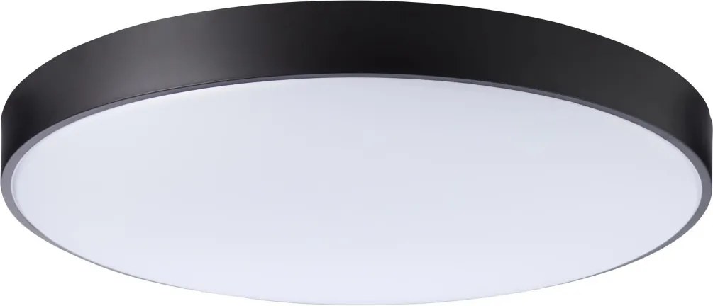 BRILLIANT HK17795S76 SLIMLINE Kerek Mennyezeti Lámpa Fehér, Fekete LED IP20