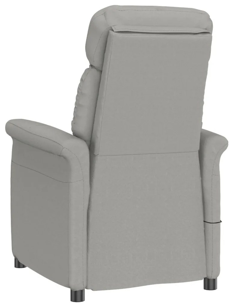 Masszázsszék Világosszürke 70.5 x 96.5 x 95 cm Poliészter