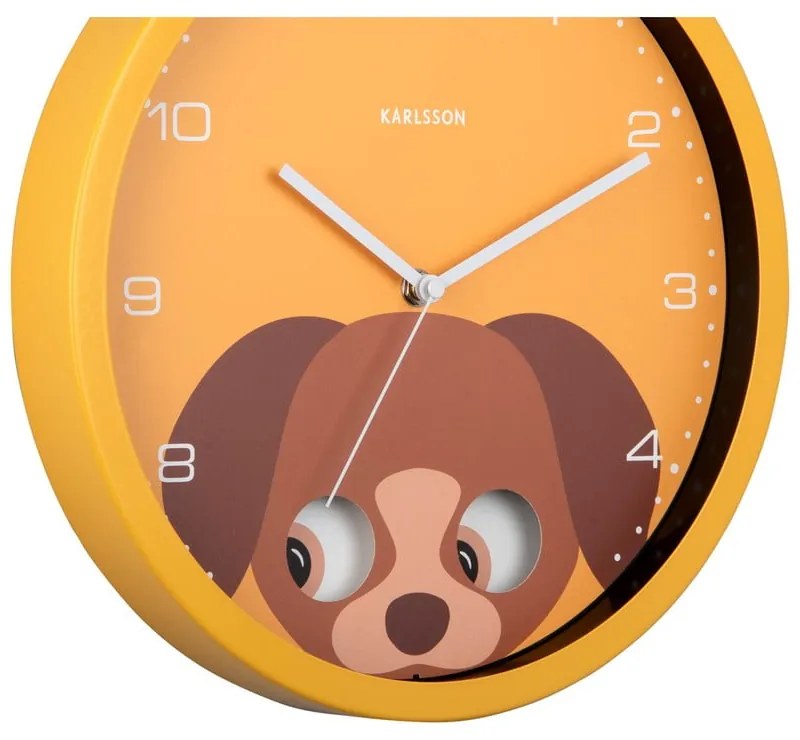Gyerek óra ø 31 cm Peekaboo Dog – Karlsson