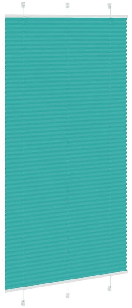 pliszírozott redőny Benzinzöld 110x200 cm szövetszélesség