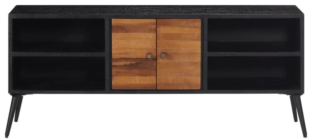 tömör újrahasznosított tíkfa TV-szekrény 112 x 31 x 45 cm