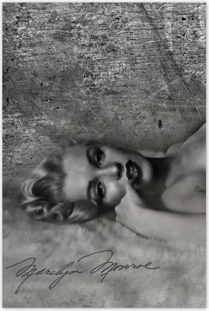 Poszterek 80x120 Marilyn Monroe türkizkék