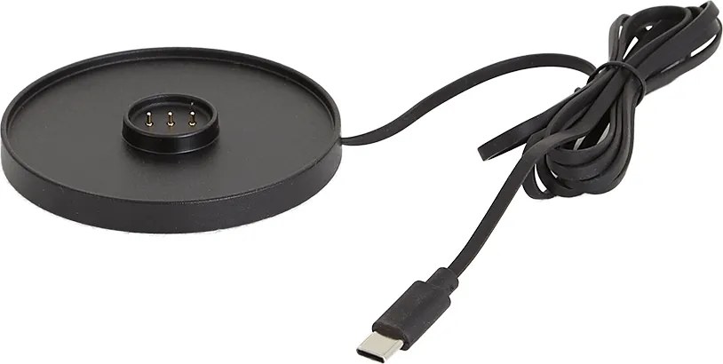 Kültéri asztali lámpa fekete, újratölthető, töltőállomással, IP65 - Grill