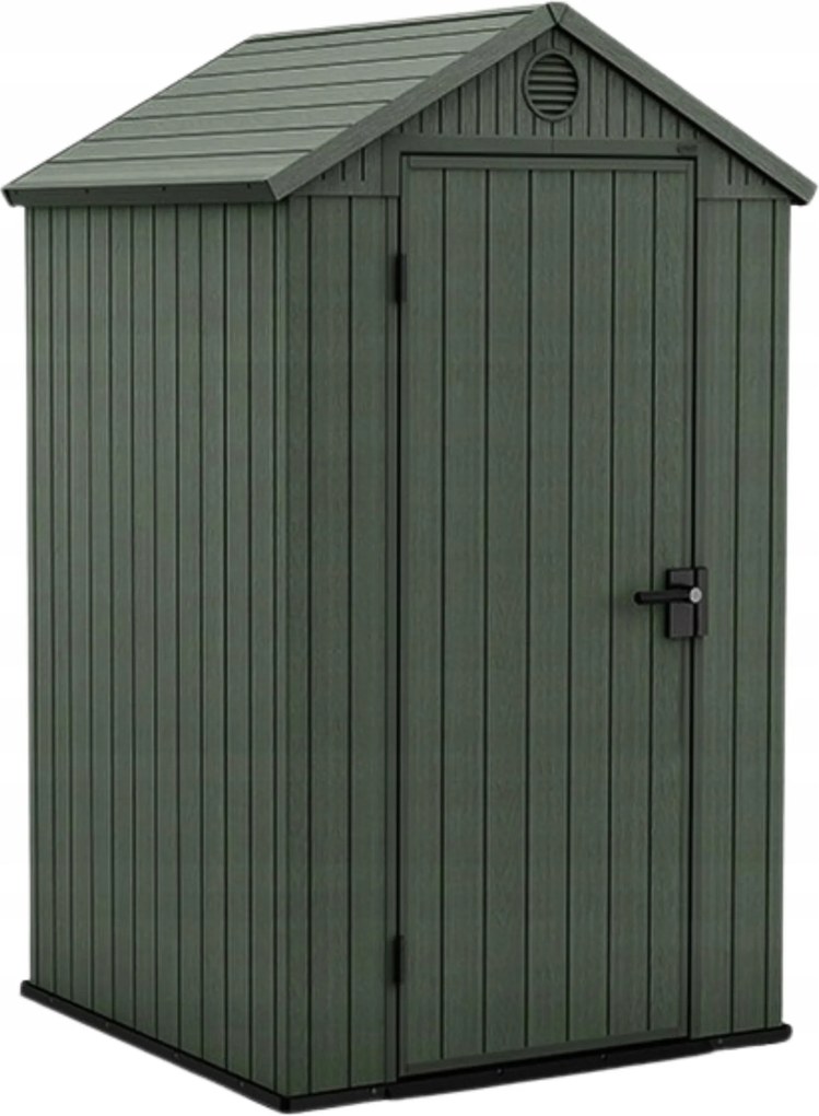 Kerti házikó Műanyag szerszámtároló 117x126 cm Abiko