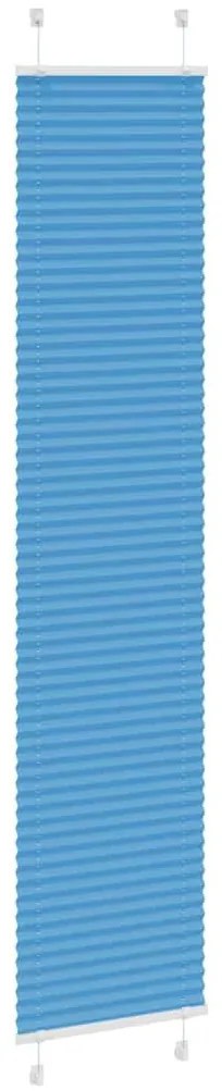 pliszírozott redőny kék 50x200 cm szövetszélesség 49,4 cm