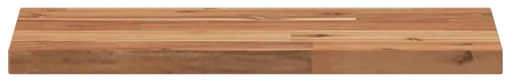 4 db olajbevonatú tömör akácfa függőpolc 40 x 20 x 2 cm