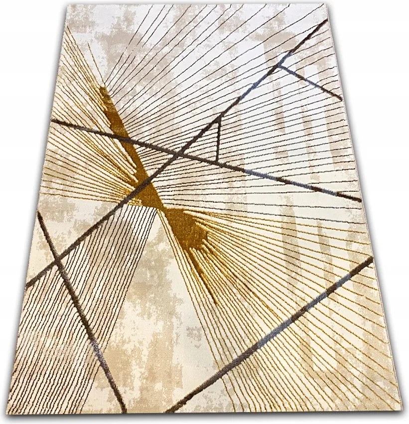 Ezüst Szőnyeg 160X220 Szürke Arany Krém Puha Modern MIX Modellek