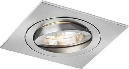 RENDL MURO SQ süllyesztett lámpa matt nikkel 230V LED GU10 8W