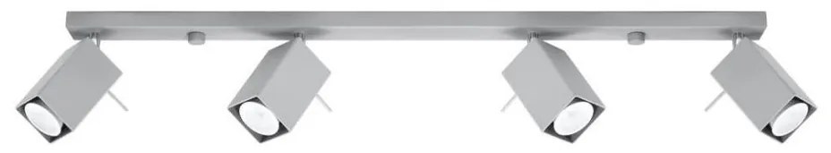 Sollux SL.0461 - MERIDA 4xGU10/40W/230V szürke spotlámpa