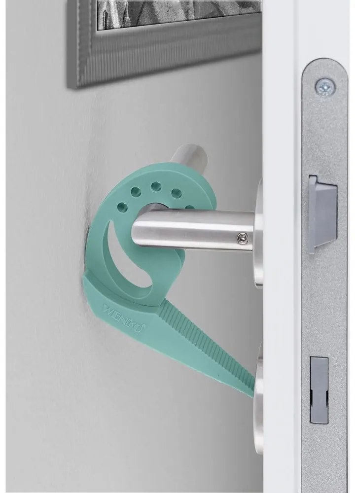 Multi-STOP® zöld ajtó/ablak kitámasztó - Wenko