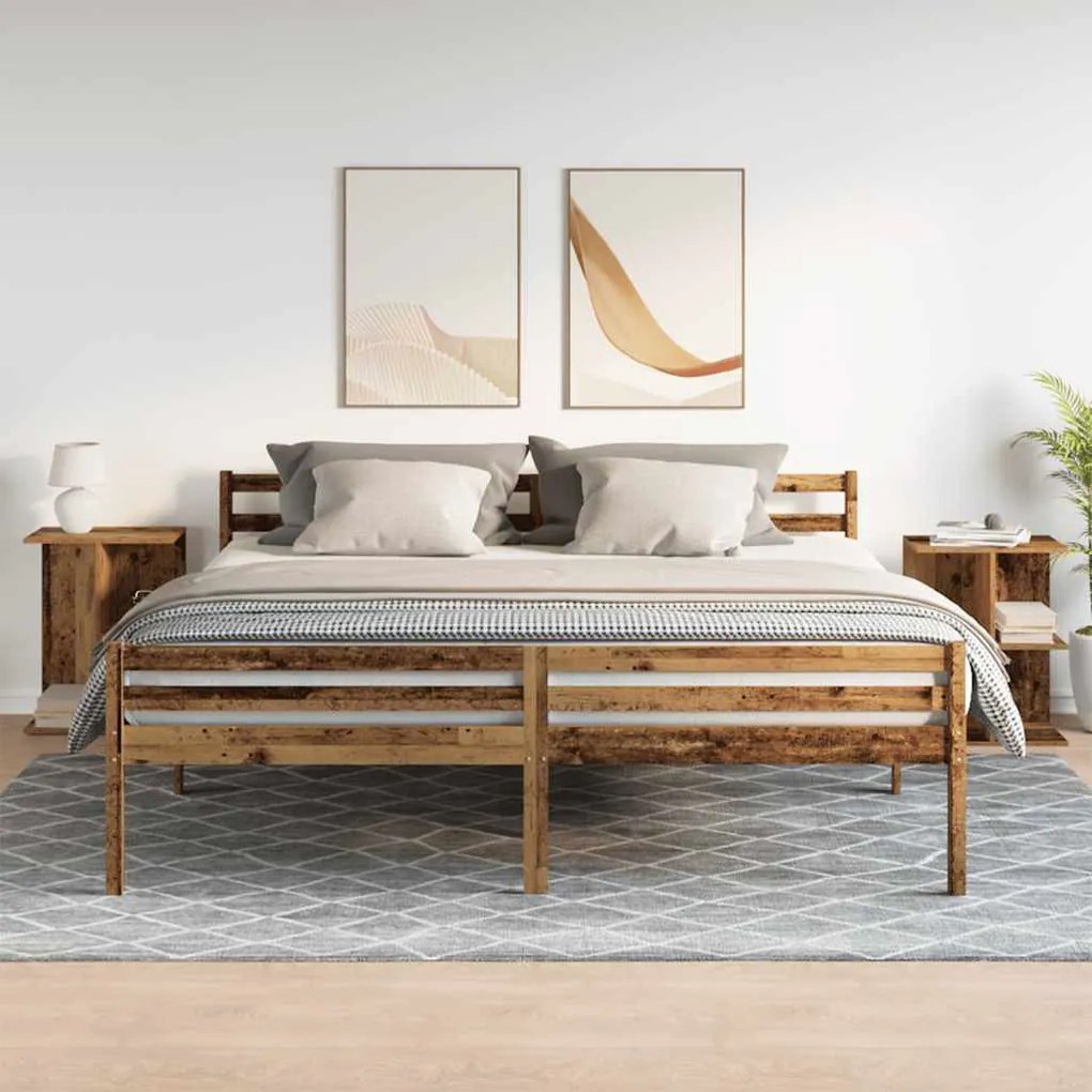 Éjjeliszekrények 2 db régi fa 46,5x29x61 cm gépelt fa