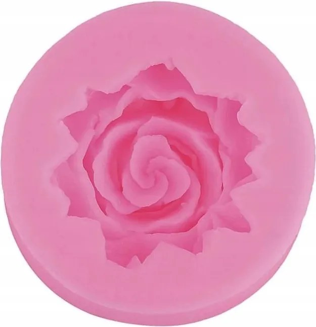 3D Szilikon Öntőforma rózsa öntéshez kicsi