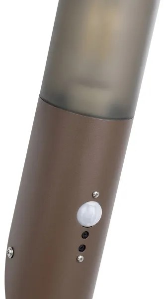 Eglo 900985 - HELSINKI kültéri fali lámpa szenzorral 1xE27/15W/230V IP44