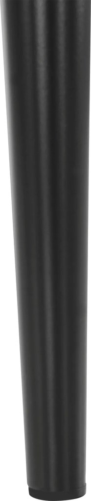 Szék, kék Velvet szövet/fekete fém, COLETA NOVA