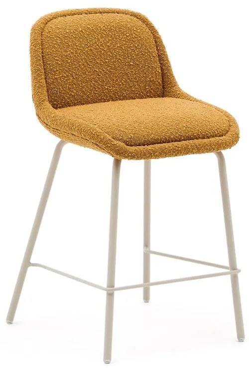 Mustársárga bárszék (ülésmagasság 65 cm) Aimin – Kave Home