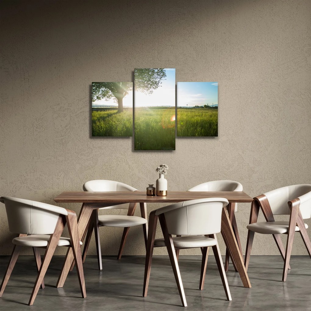 Egy fa képe a mezőn (90x60 cm)