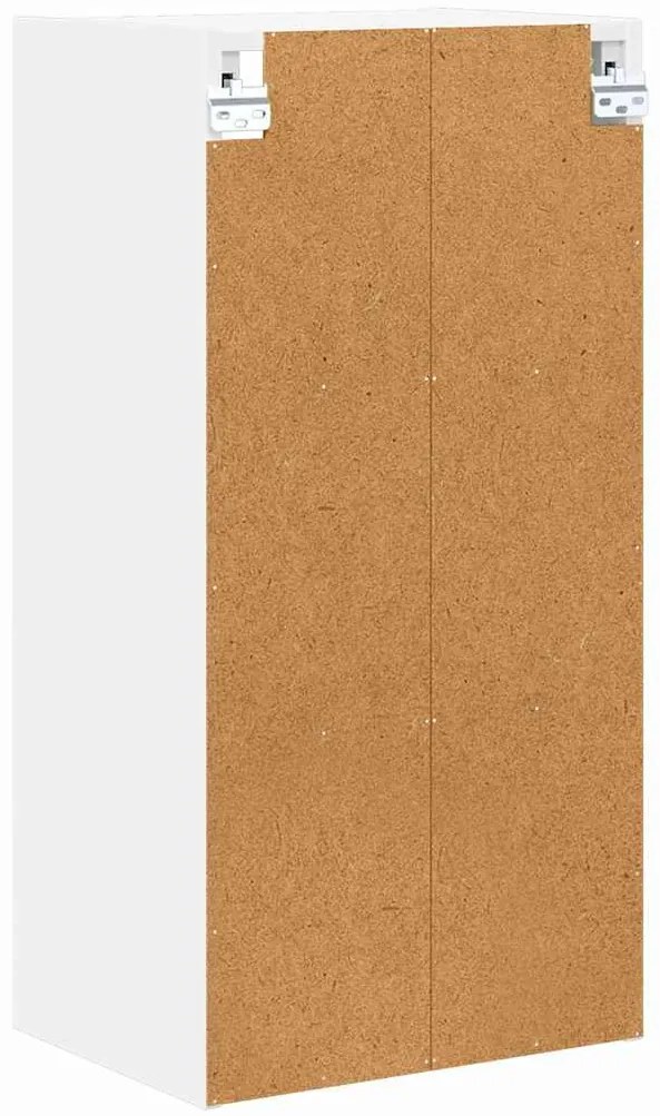 Függő szekrény polcokkal Riga Fehér 40 x 29,5 x 80 cm Faanyag