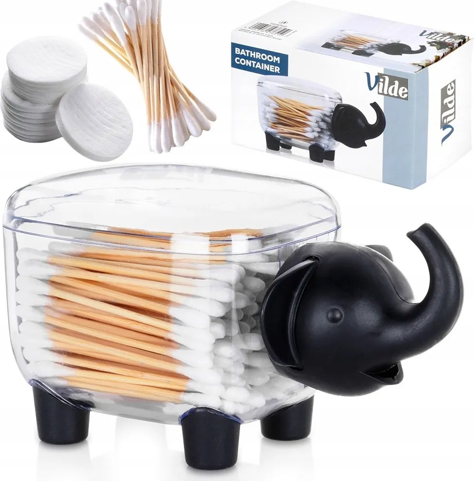 Fürdőszobai Fülpálcika Tároló kozmetikai pelyhek higiéniai