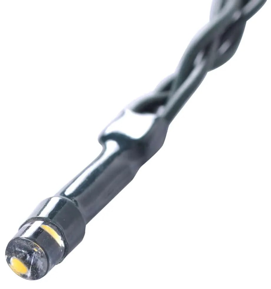 4 db zöld mesterséges boxwood gömbök LED fényekkel 12 cm