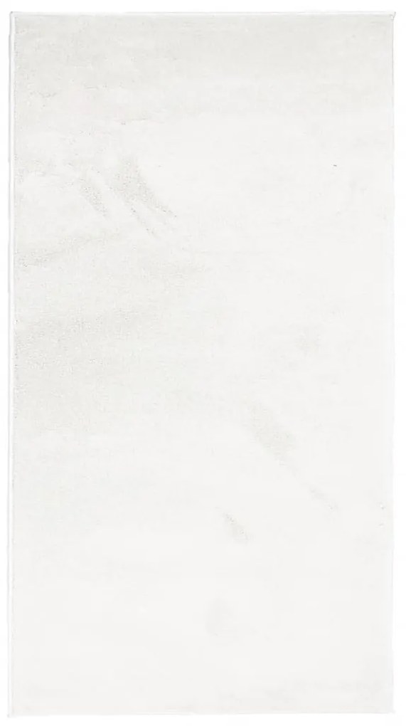 OVIEDO krémszínű rövid szálú szőnyeg 60 x 110 cm
